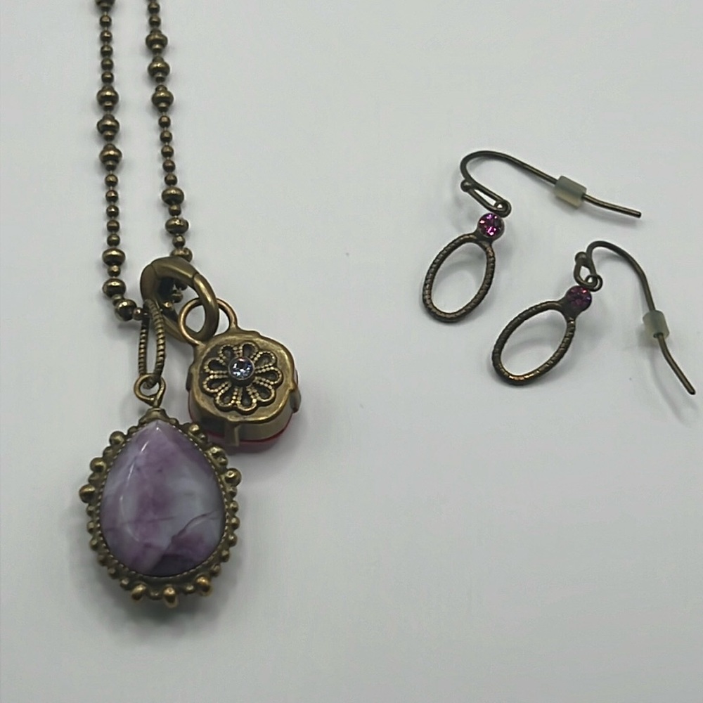 Sorrelli Necklace and Earring set